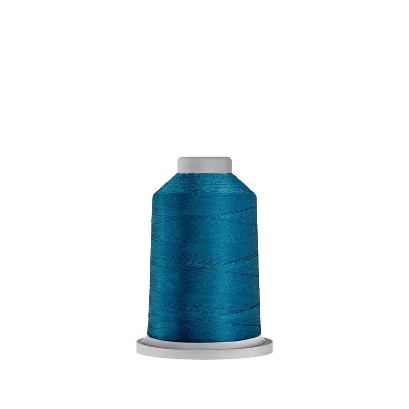 Glide 40 wt. polyester thread in Electric (#33015), 1000m spool by Fil-Tec