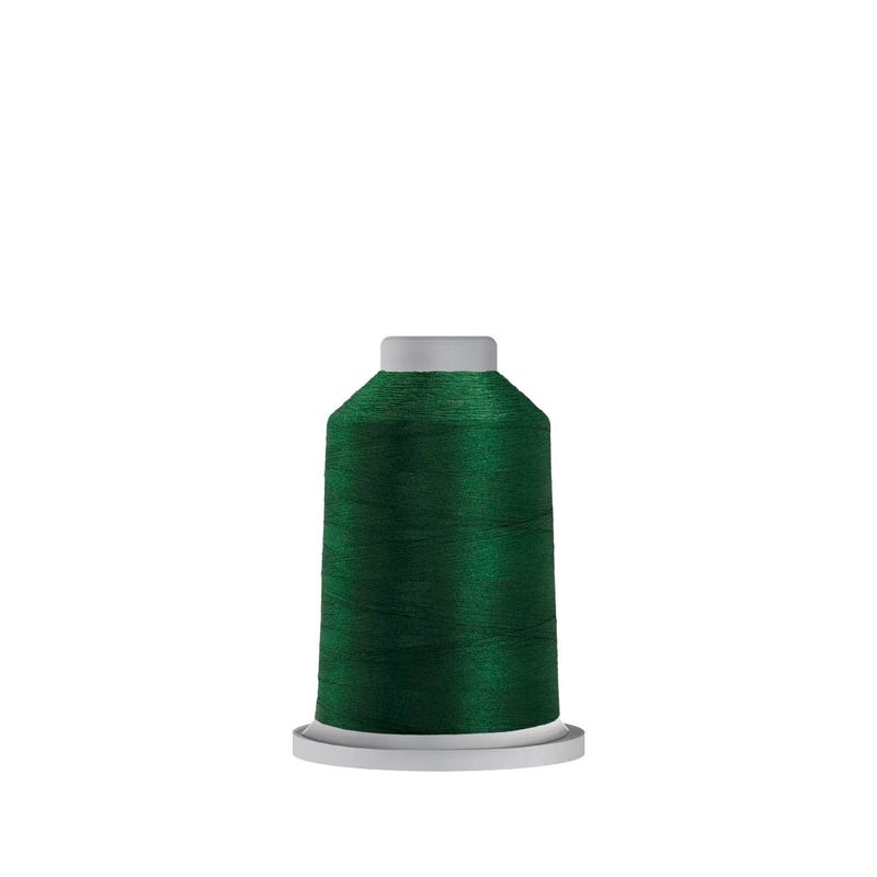 Glide 40 wt. polyester thread in Emerald (#63425), 1000m spool by Fil-Tec