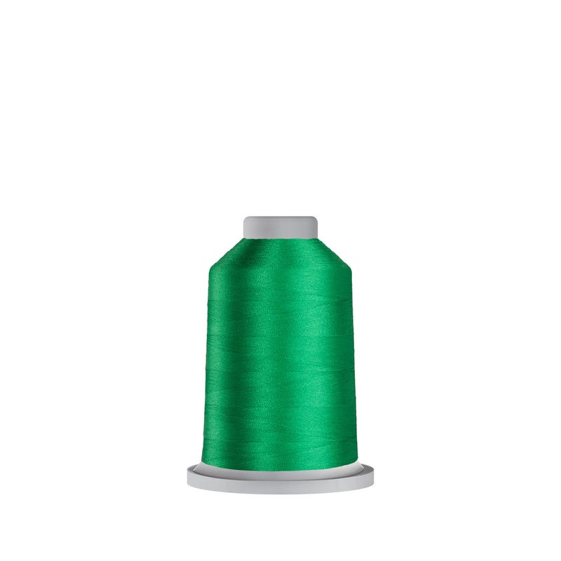 Glide 40 wt. polyester thread in Frog (#62422), 1000m spool by Fil-Tec