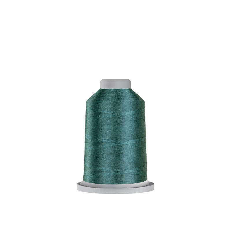 Glide 40 wt. polyester thread in Grotto Blue (#30136), 1000m spool by Fil-Tec