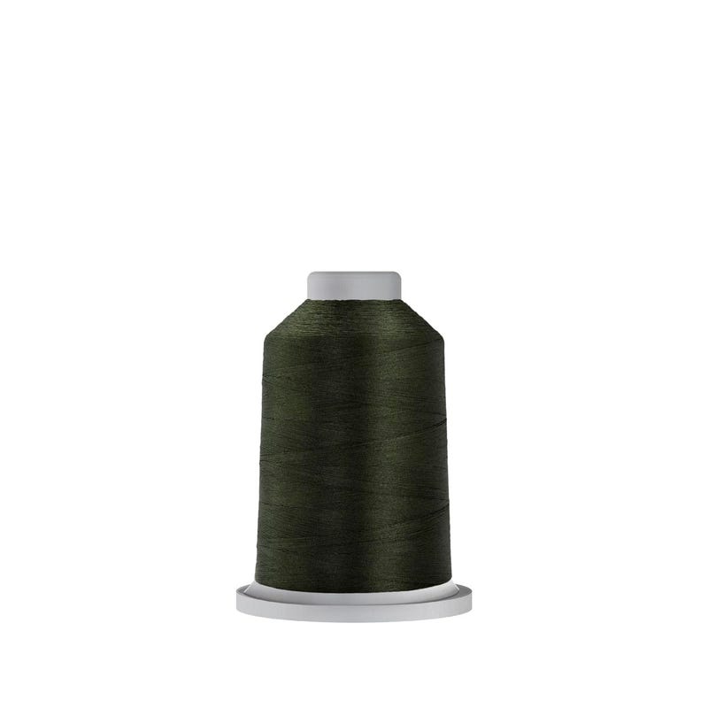 Glide 40 wt. polyester thread in Jade (#60357), 1000m spool by Fil-Tec