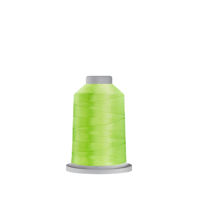 Glide 40 wt. polyester thread in Key Lime (#90366), 1000m spool by Fil-Tec