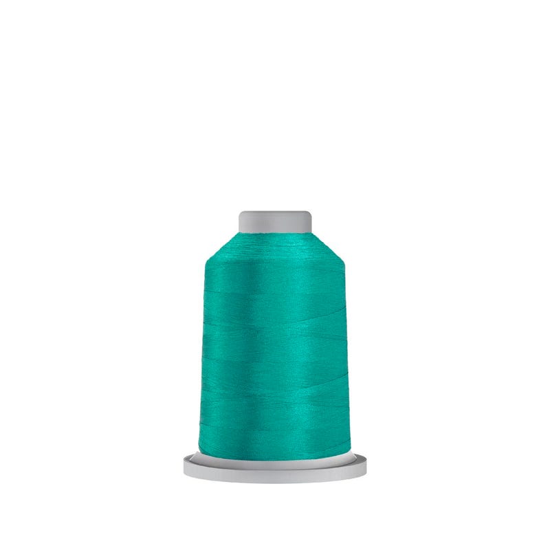 Glide 40 wt. polyester thread in Lagoon (#32237), 1000m spool by Fil-Tec