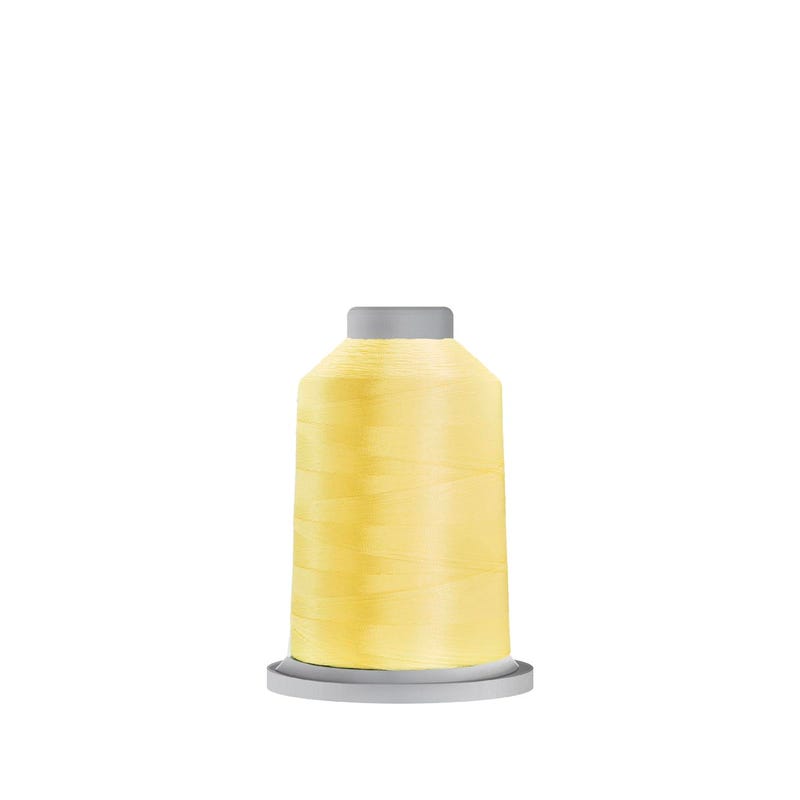 Glide 40 wt. polyester thread in Lemon Ice (#80607), 1000m spool by Fil-Tec