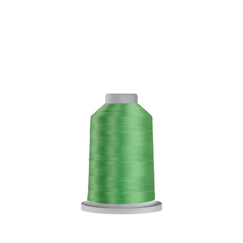 Glide 40 wt. polyester thread in Lime (#62269), 1000m spool by Fil-Tec