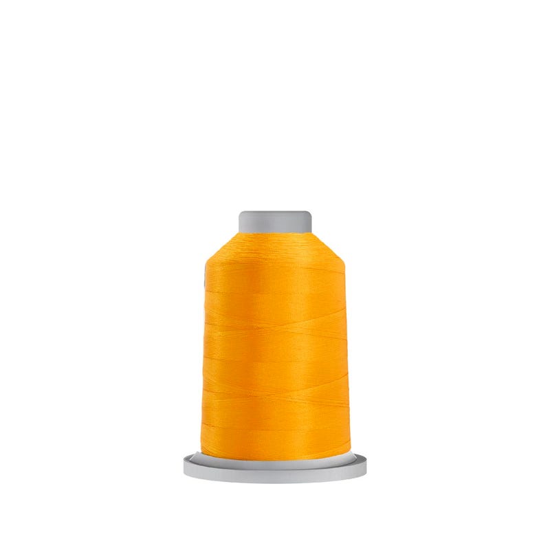 Glide 40 wt. polyester thread in Mango (#80116), 1000m spool by Fil-Tec
