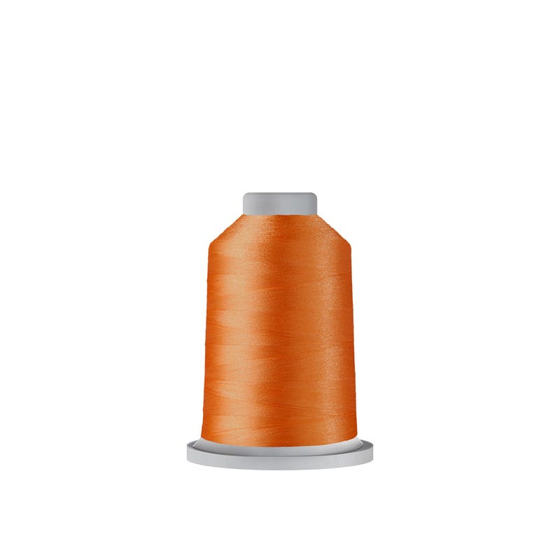 Glide 40 wt. polyester thread in Mango Smoothie (#50651), 1000m spool by Fil-Tec