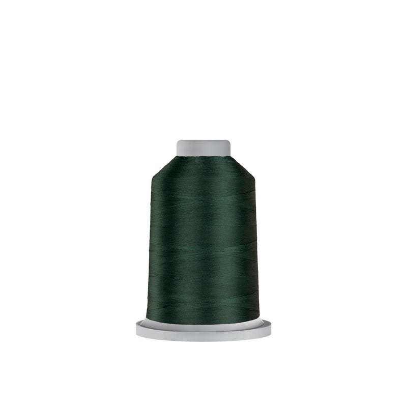 Glide 40 wt. polyester thread in Meadow Green (#60165), 1000m spool by Fil-Tec