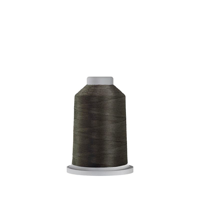 Glide 40 wt. polyester thread in Medium Grey (#10424), 1000m spool by Fil-Tec