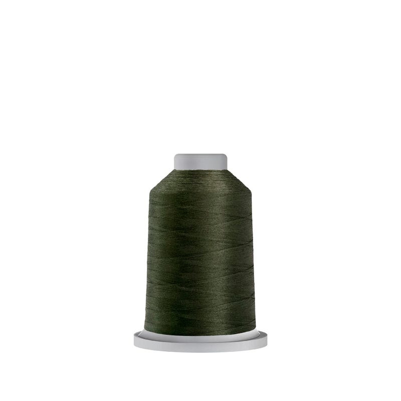 Glide 40 wt. polyester thread in Mossy (#65743), 1000m spool by Fil-Tec