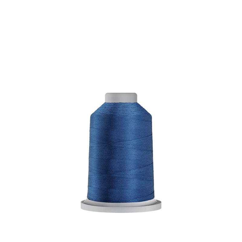 Glide 40 wt. polyester thread in Pacific (#90285), 1000m spool by Fil-Tec