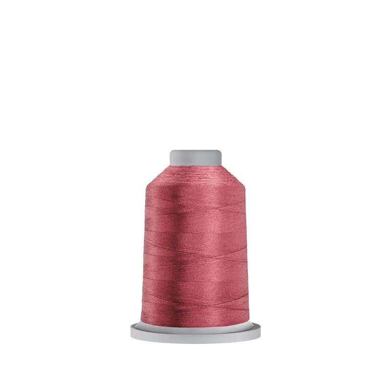 Glide 40 wt. polyester thread in Purple Rose (#77432), 1000m spool by Fil-Tec