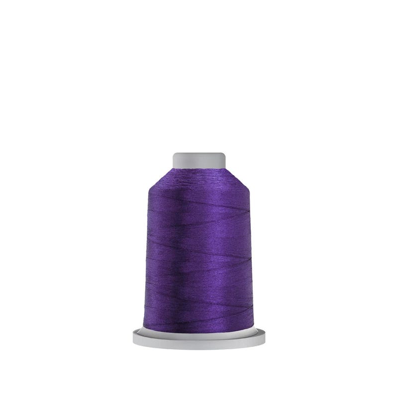 Glide 40 wt. polyester thread in Raven (#42607), 1000m spool by Fil-Tec