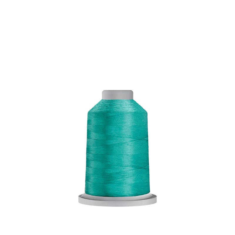 Glide 40 wt. polyester thread in Robin Egg (#30632), 1000m spool by Fil-Tec