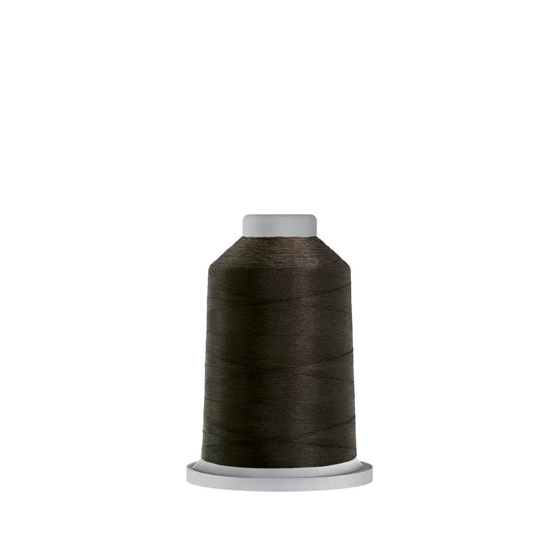 Glide 40 wt. polyester thread in Shadow (#1BLK3), 1000m spool by Fil-Tec