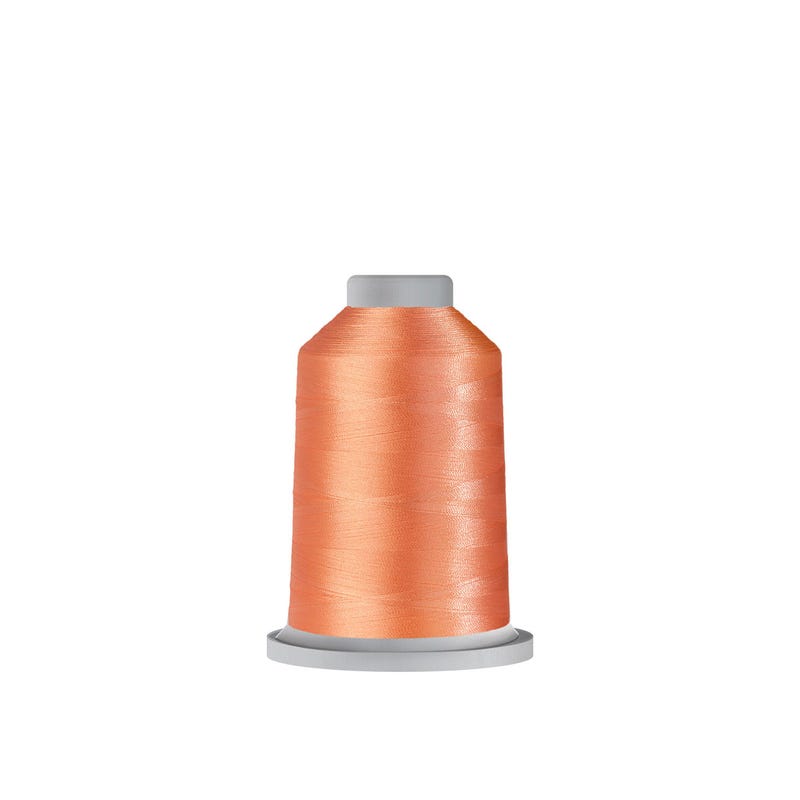 Glide 40 wt. polyester thread in Sherbert (#50261), 1000m spool by Fil-Tec