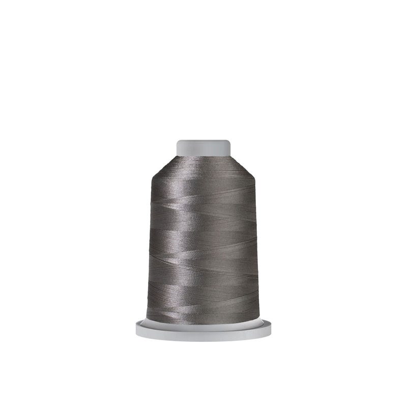 Glide 40 wt. polyester thread in Steel (#19357), 1000m spool by Fil-Tec