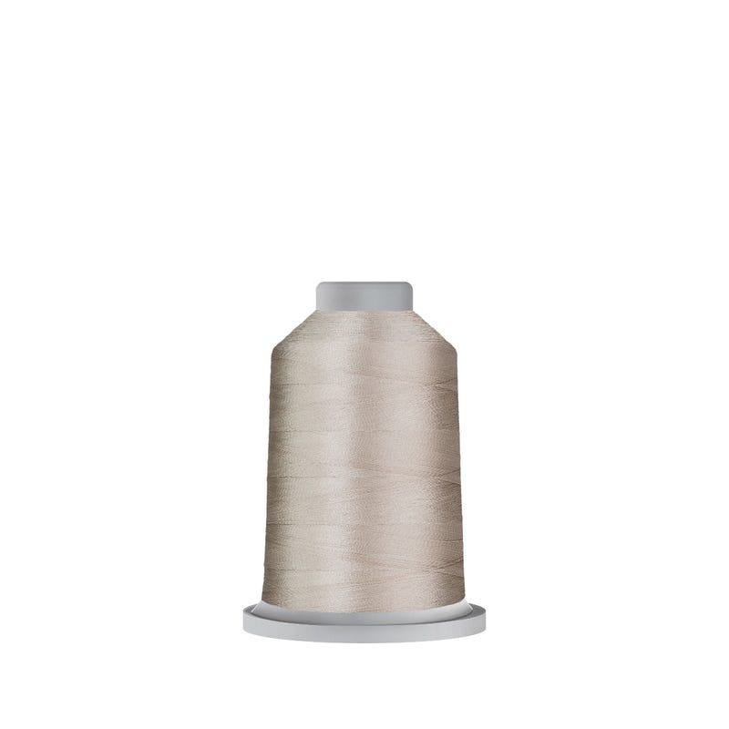 Glide 40 wt. polyester thread in Stone (#17528), 1000m spool by Fil-Tec