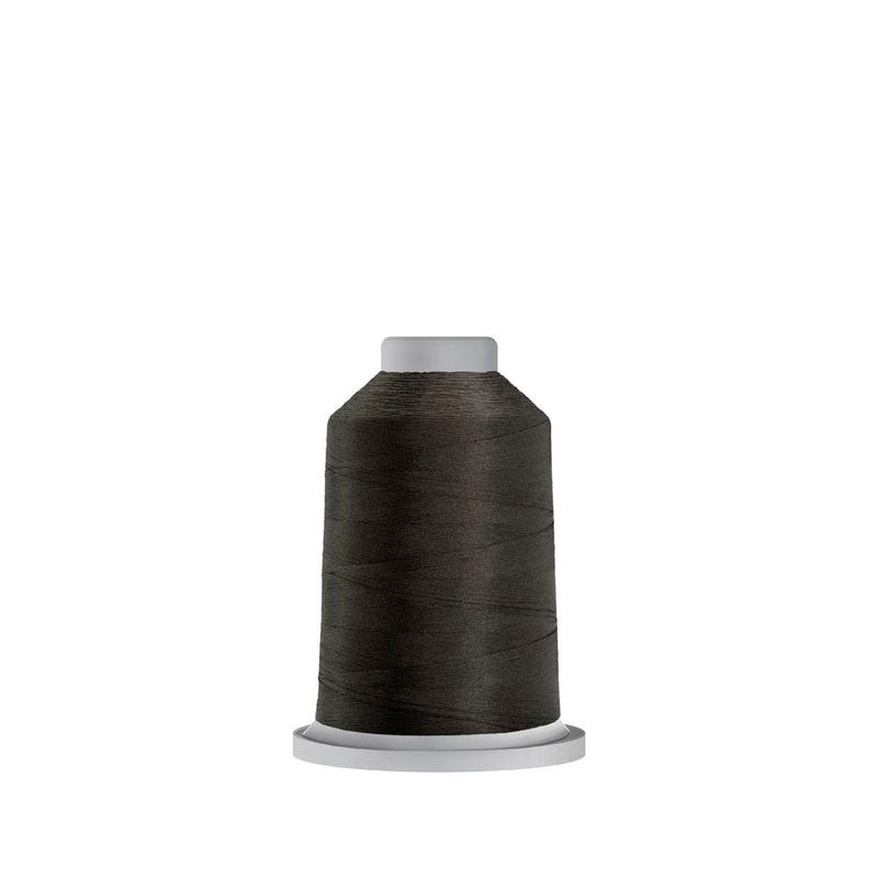 Glide 40 wt. polyester thread in Storm (#1BLK7), 1000m spool by Fil-Tec