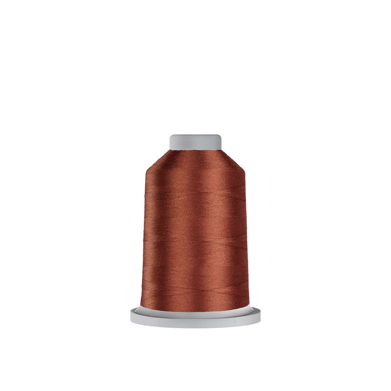 Glide 40 wt. polyester thread in Terra Cotta (#57067), 1000m spool by Fil-Tec