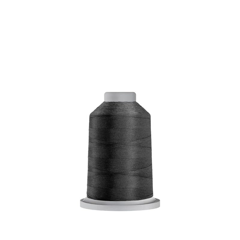 Glide 40 wt. polyester thread in Titanium (#10431), 1000m spool by Fil-Tec