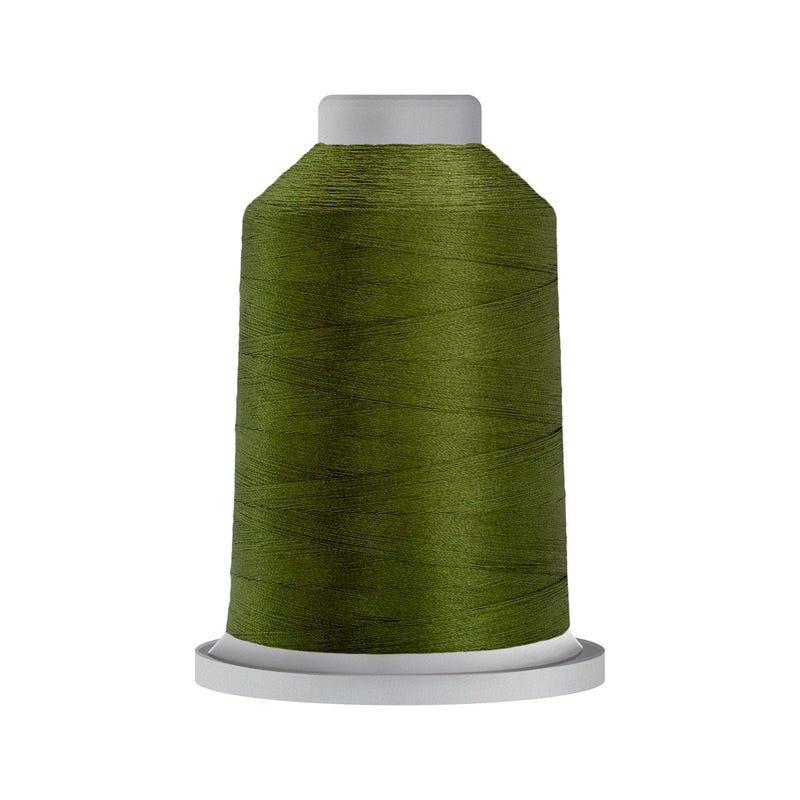 Glide 40 wt. polyester thread in Aloe (#60371), 5000m spool by Fil-Tec