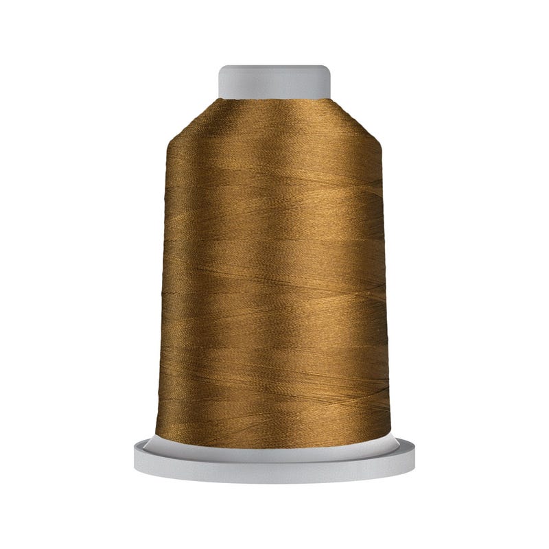 Glide 40 wt. polyester thread in Amber (#81395), 5000m spool by Fil-Tec