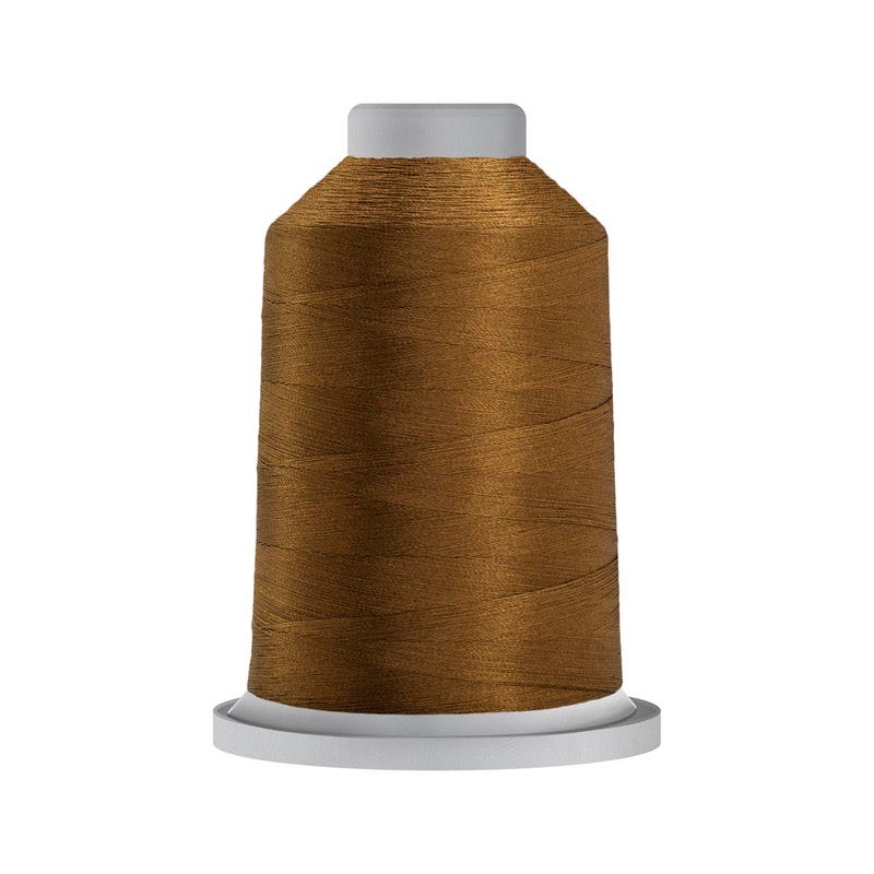 Glide 40 wt. polyester thread in Antique (#21255), 5000m spool by Fil-Tec