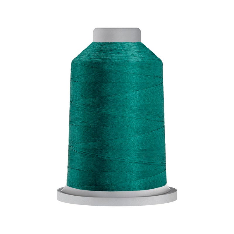 Glide 40 wt. polyester thread in Aquamarine (#37474), 5000m spool by Fil-Tec