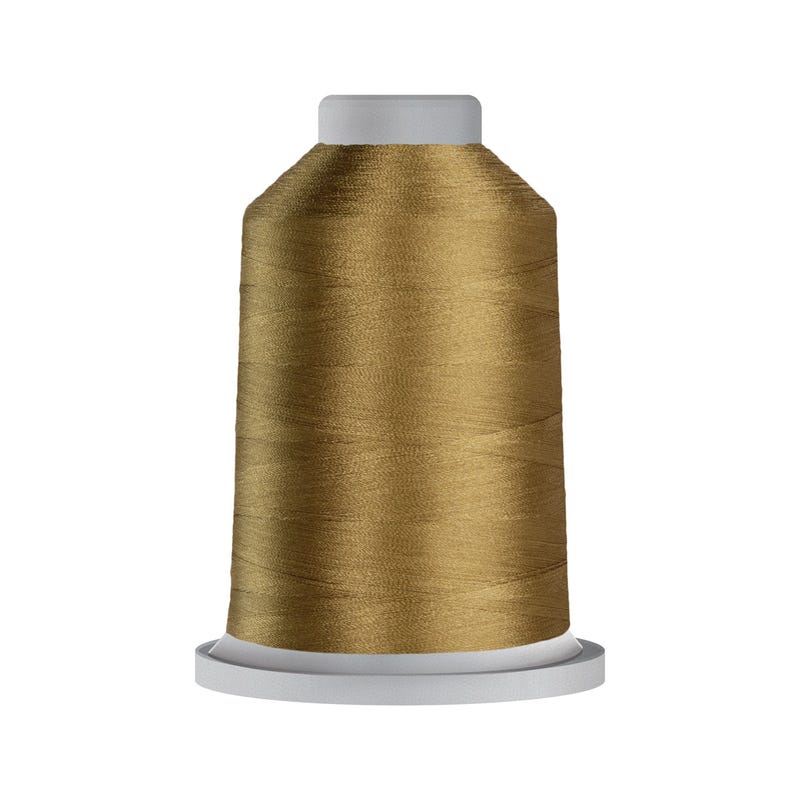 Glide 40 wt. polyester thread in Bagby Green (#60451), 5000m spool by Fil-Tec
