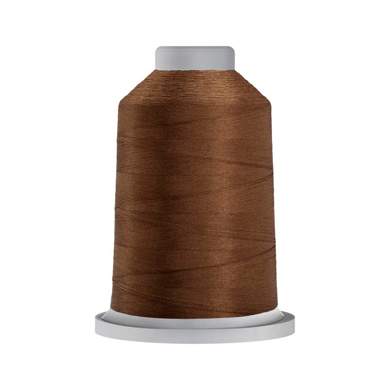Glide 40 wt. polyester thread in Bark (#24635), 5000m spool by Fil-Tec