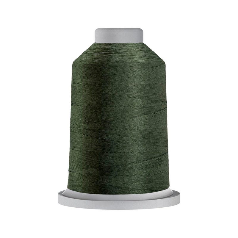 Glide 40 wt. polyester thread in Basil (#65555), 5000m spool by Fil-Tec