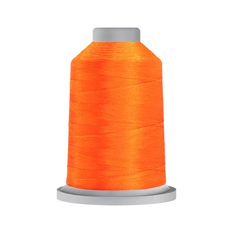 Glide 40 wt. polyester thread in Blaze (#91505), 5000m spool by Fil-Tec