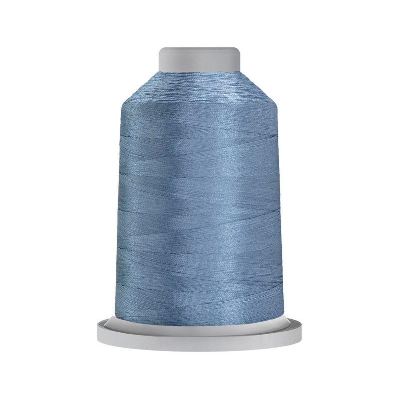 Glide 40 wt. polyester thread in Blizzard (#30659), 5000m spool by Fil-Tec