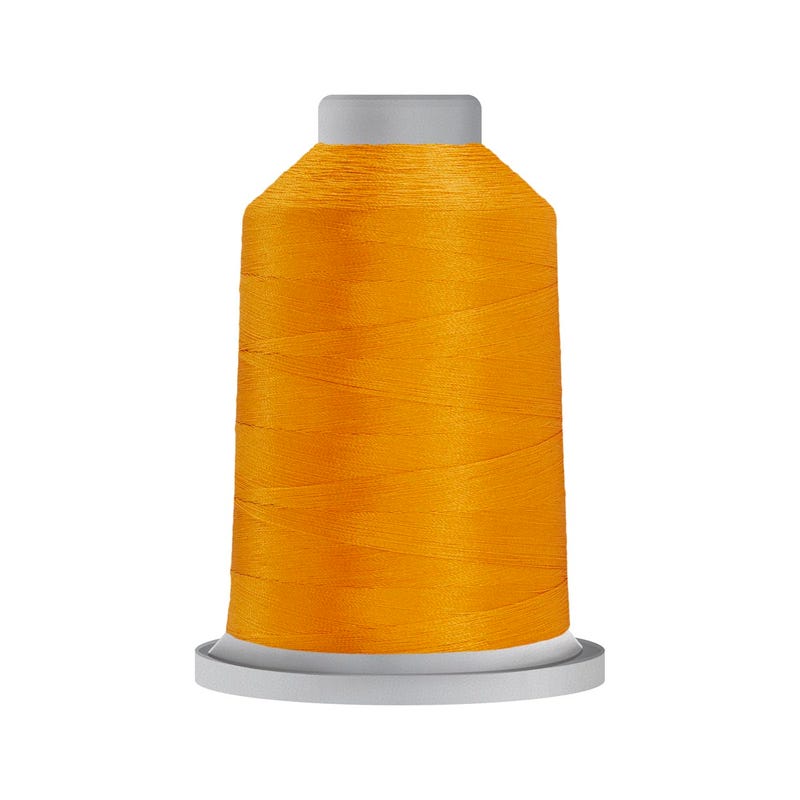Glide 40 wt. polyester thread in Bright Gold (#80137), 5000m spool by Fil-Tec