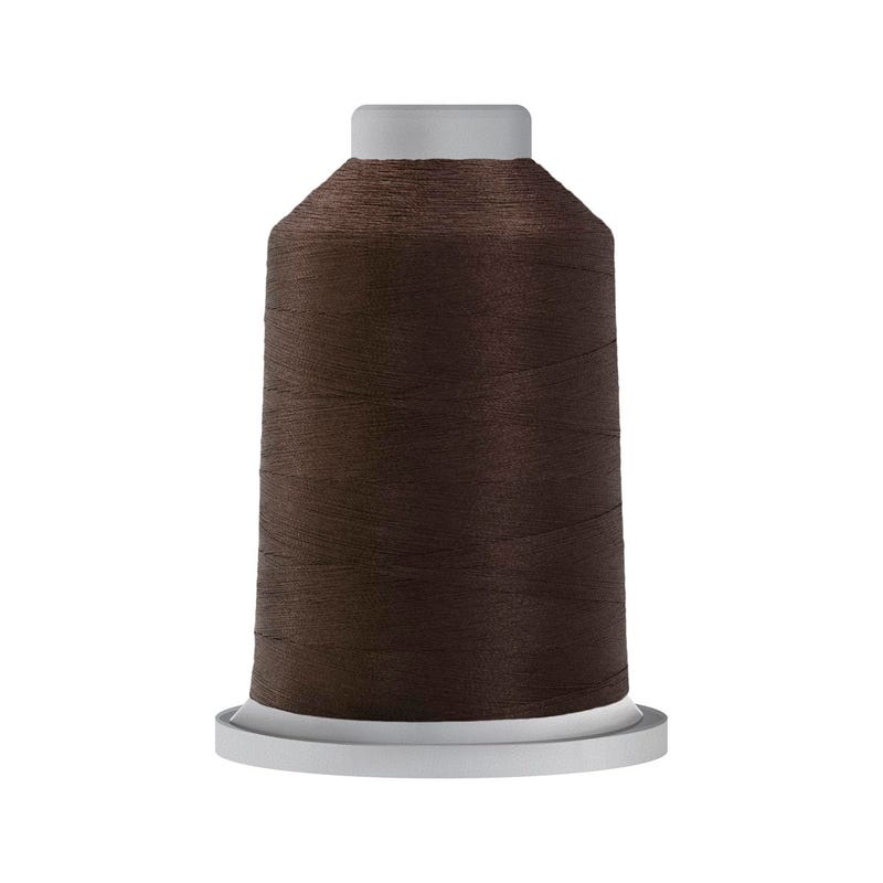 Glide 40 wt. polyester thread in Brownie (#27596), 5000m spool by Fil-Tec