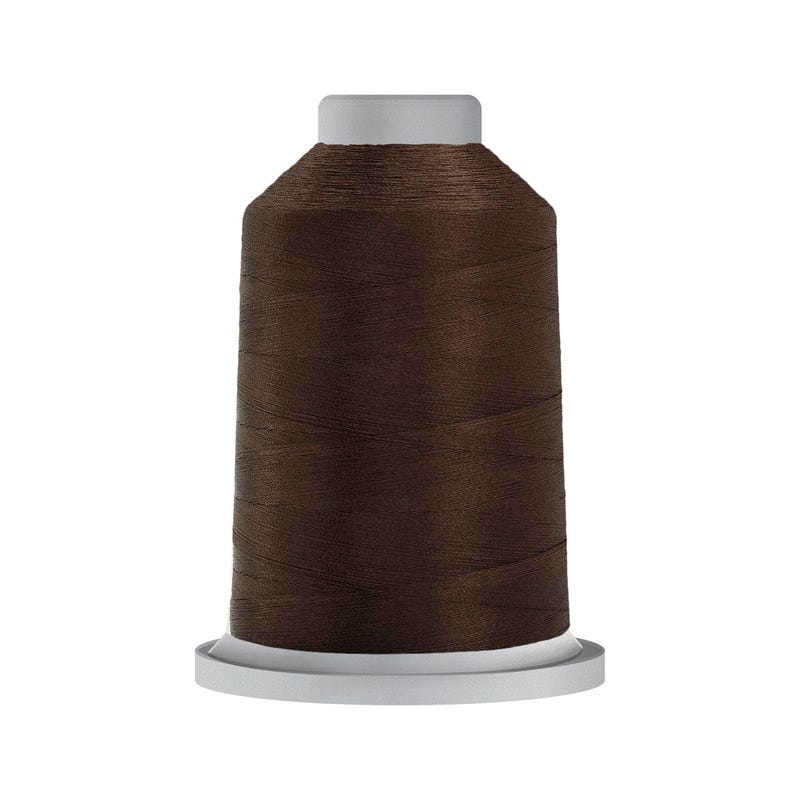 Glide 40 wt. polyester thread in Brunette (#24625), 5000m spool by Fil-Tec