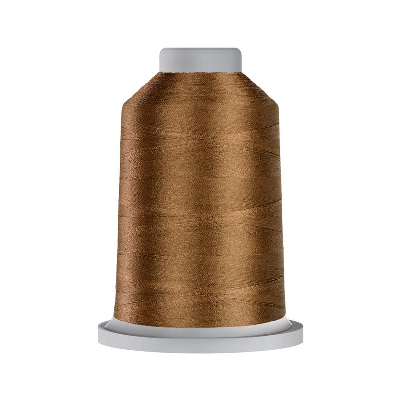 Glide 40 wt. polyester thread in Buff (#20127), 5000m spool by Fil-Tec