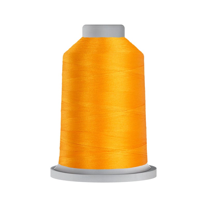 Glide 40 wt. polyester thread in Butter (#81235), 5000m spool by Fil-Tec
