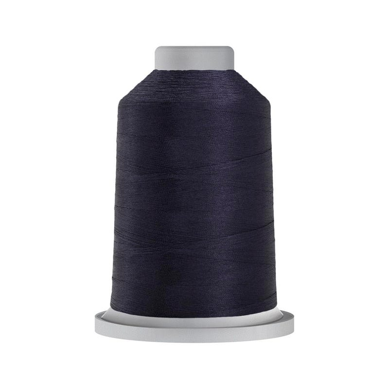 Glide 40 wt. polyester thread in Captain Navy (#30655), 5000m spool by Fil-Tec