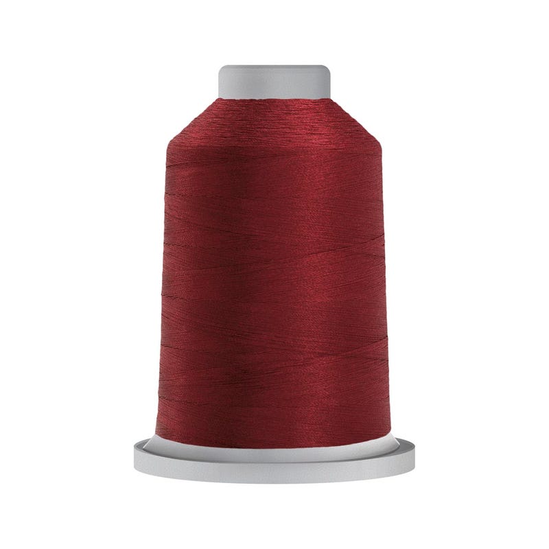 Glide 40 wt. polyester thread in Carmine (#70194), 5000m spool by Fil-Tec