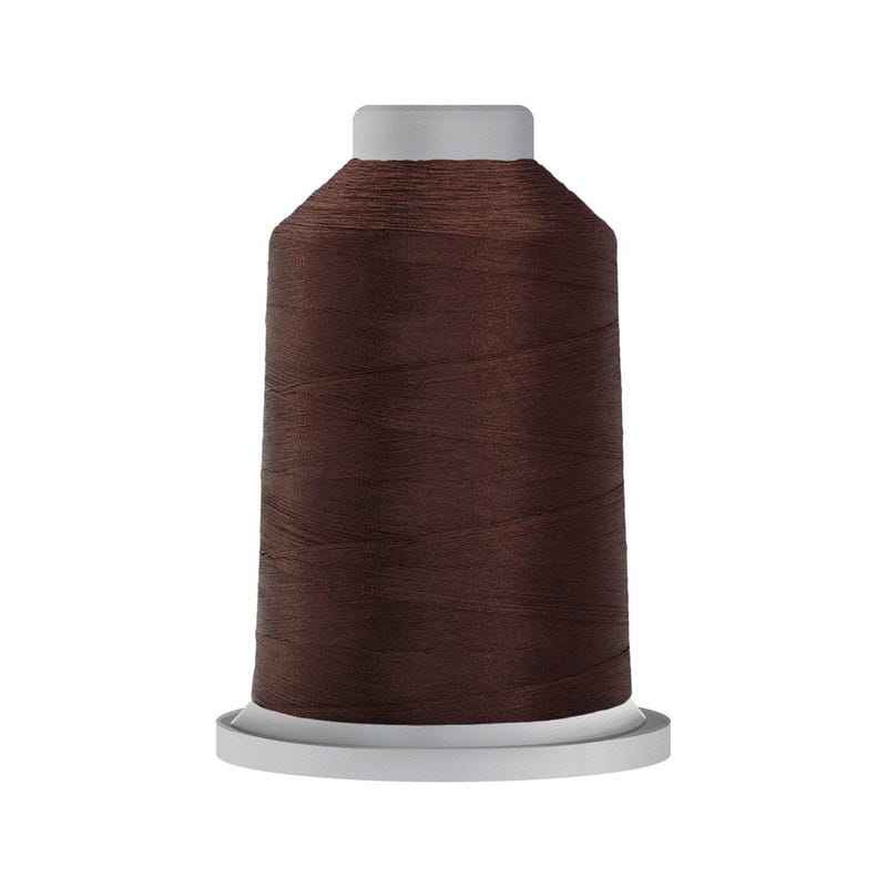 Glide 40 wt. polyester thread in Chocolate (#20469), 5000m spool by Fil-Tec