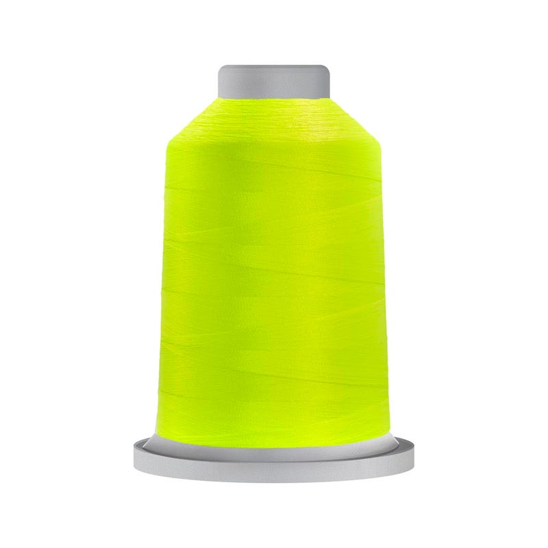 Glide 40 wt. polyester thread in Citron Yellow (#80809), 5000m spool by Fil-Tec