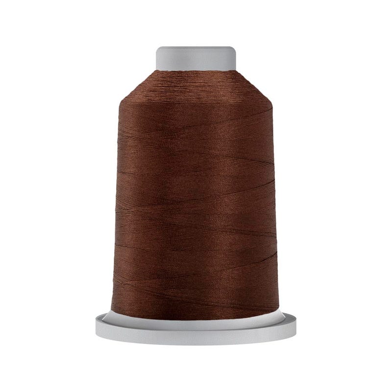Glide 40 wt. polyester thread in Cocoa (#24705), 5000m spool by Fil-Tec