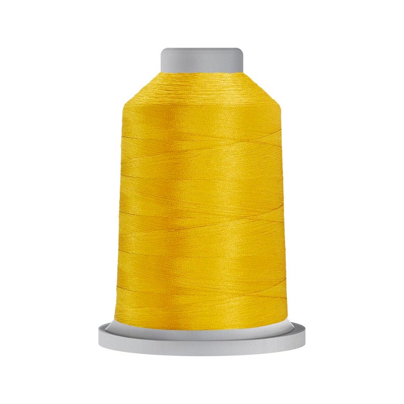 Glide 40 wt. polyester thread in Daffodil (#87406), 5000m spool by Fil-Tec
