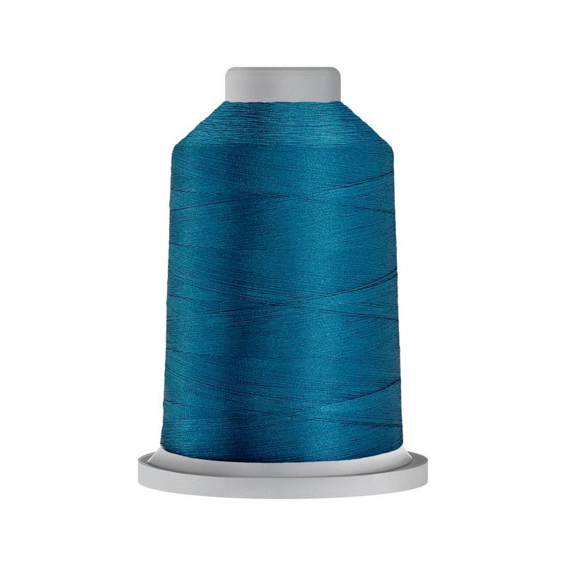Glide 40 wt. polyester thread in Electric (#33015), 5000m spool by Fil-Tec