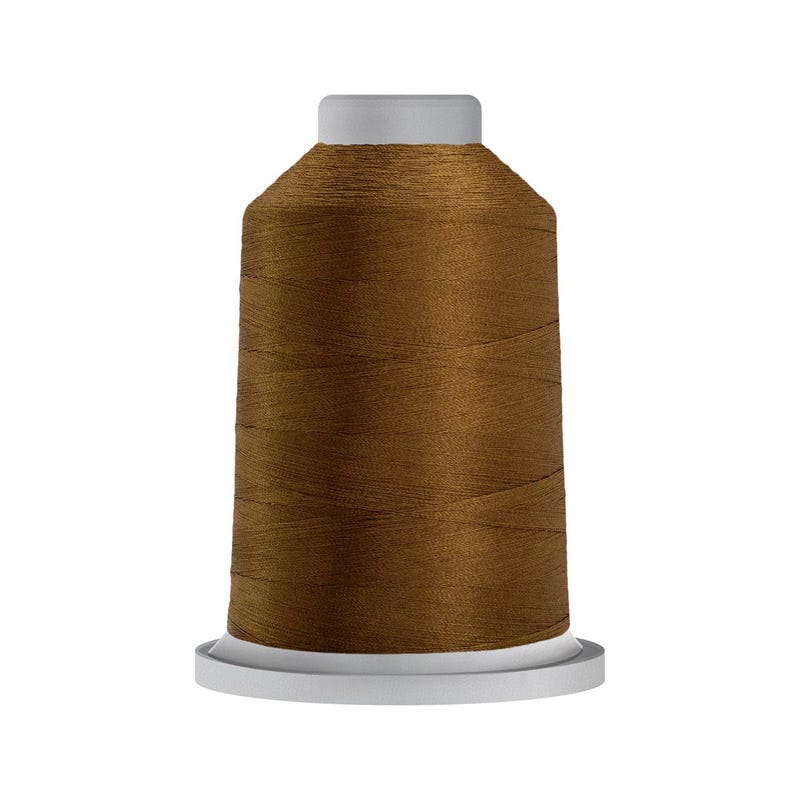 Glide 40 wt. polyester thread in Fool's Gold (#61265), 5000m spool by Fil-Tec