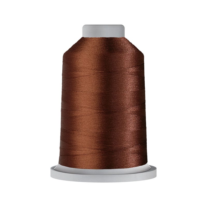 Glide 40 wt. polyester thread in Fox (#22067), 5000m spool by Fil-Tec