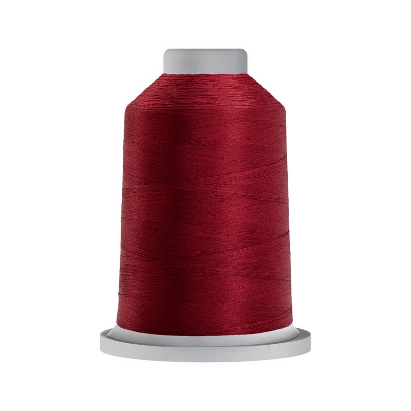 Glide 40 wt. polyester thread in Garnet (#77427), 5000m spool by Fil-Tec
