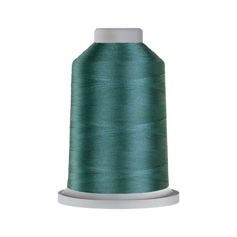 Glide 40 wt. polyester thread in Grotto Blue (#30136), 5000m spool by Fil-Tec